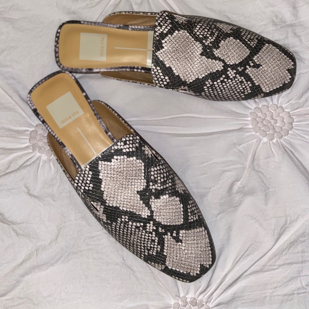 New Dolce Vita Bree Embossed Mule Sz 7.5
